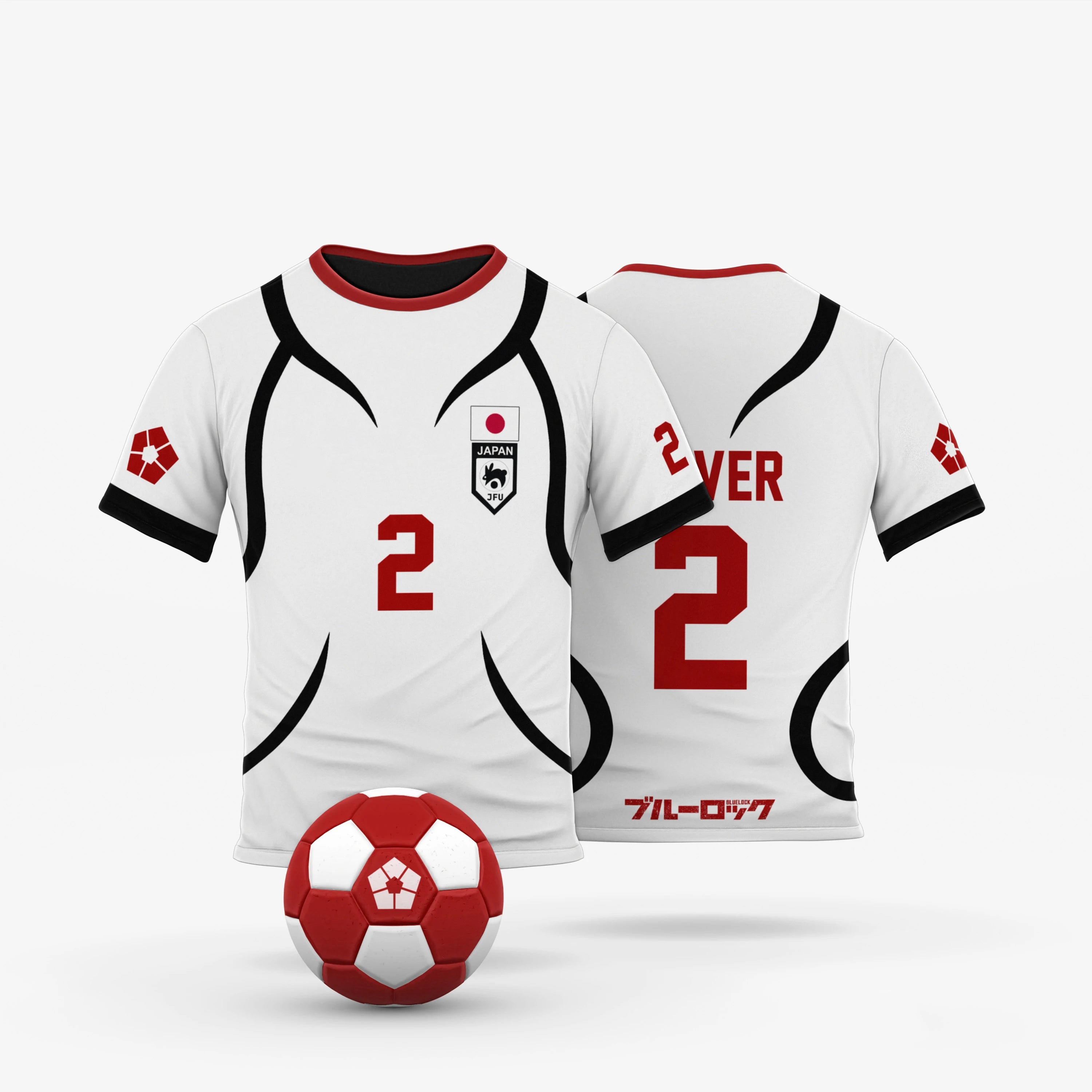 Maillot Enfant BlueLock - Japan U20 Blanc